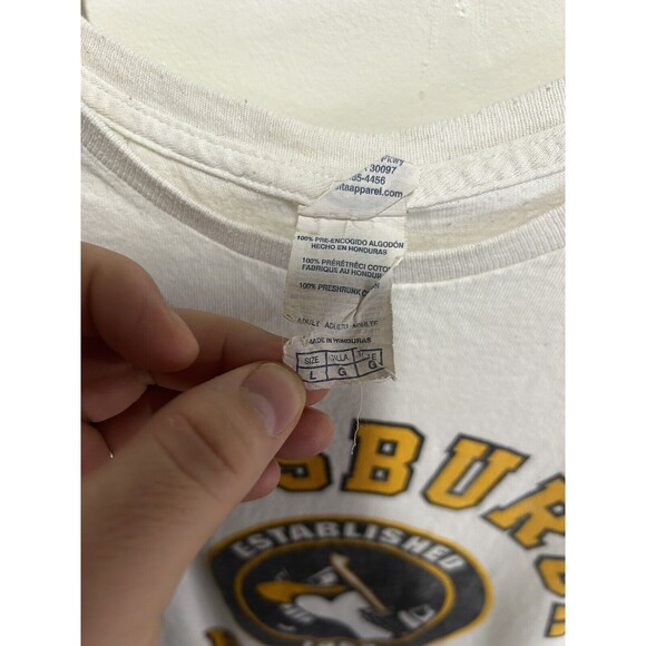Vintage Pittsburgh Hockey Mens T Shirt Size Large - Picture 3 of 8